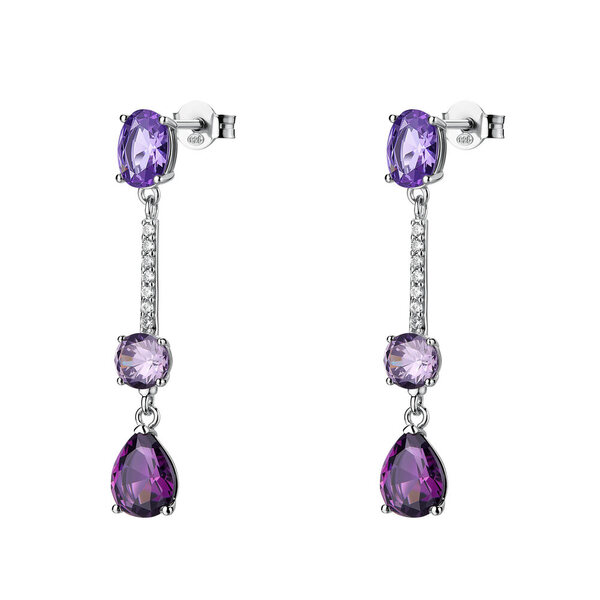 Náušnice Brosway Fancy Magic Purple FMP133